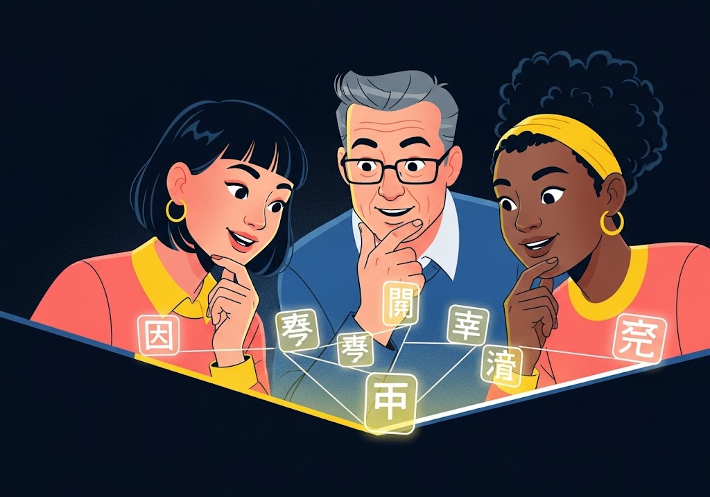 Beta testers learning Chinese visually